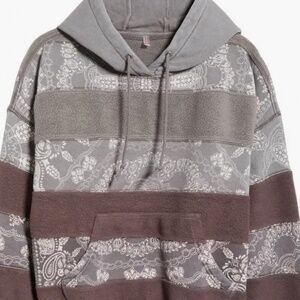 NWT Free People Final Call Bandana Hoodie sz Small